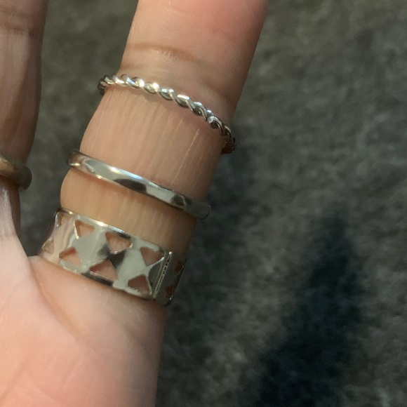 Silver 💍 Ring Bundle - Picture 2 of 2